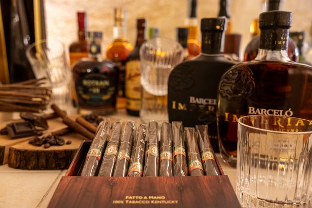 Rum, sigari e distillati